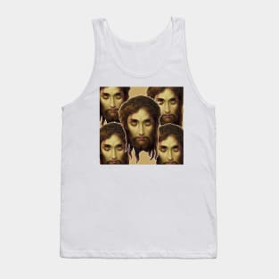 The Holy Face of Jesus Christ on the Via Sacra da Santa Veronica Tank Top